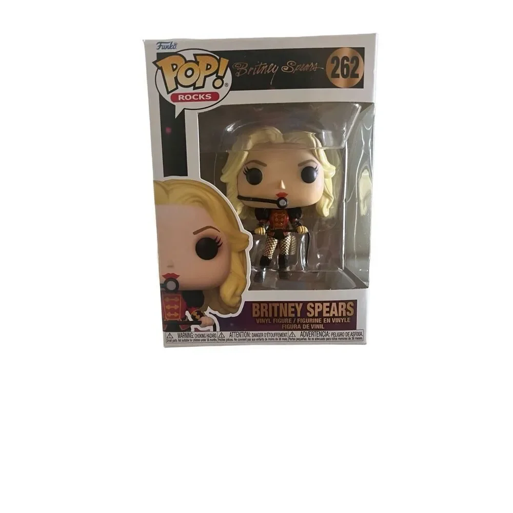 Funko Pop Rocks Britney Spears Circus Ringmaster 262 New in Box!